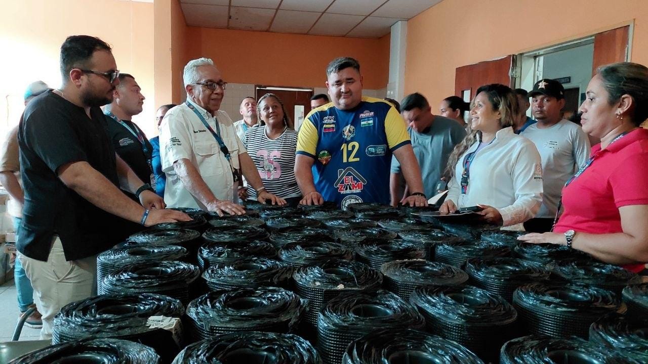 Entregan material para la rehabilitación integraldel hospital y materno infantil de Sabaneta